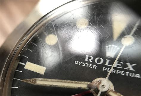 rayure verre rolex|Entretenir ou réparer Rolex de collection vintage ou ancienne .